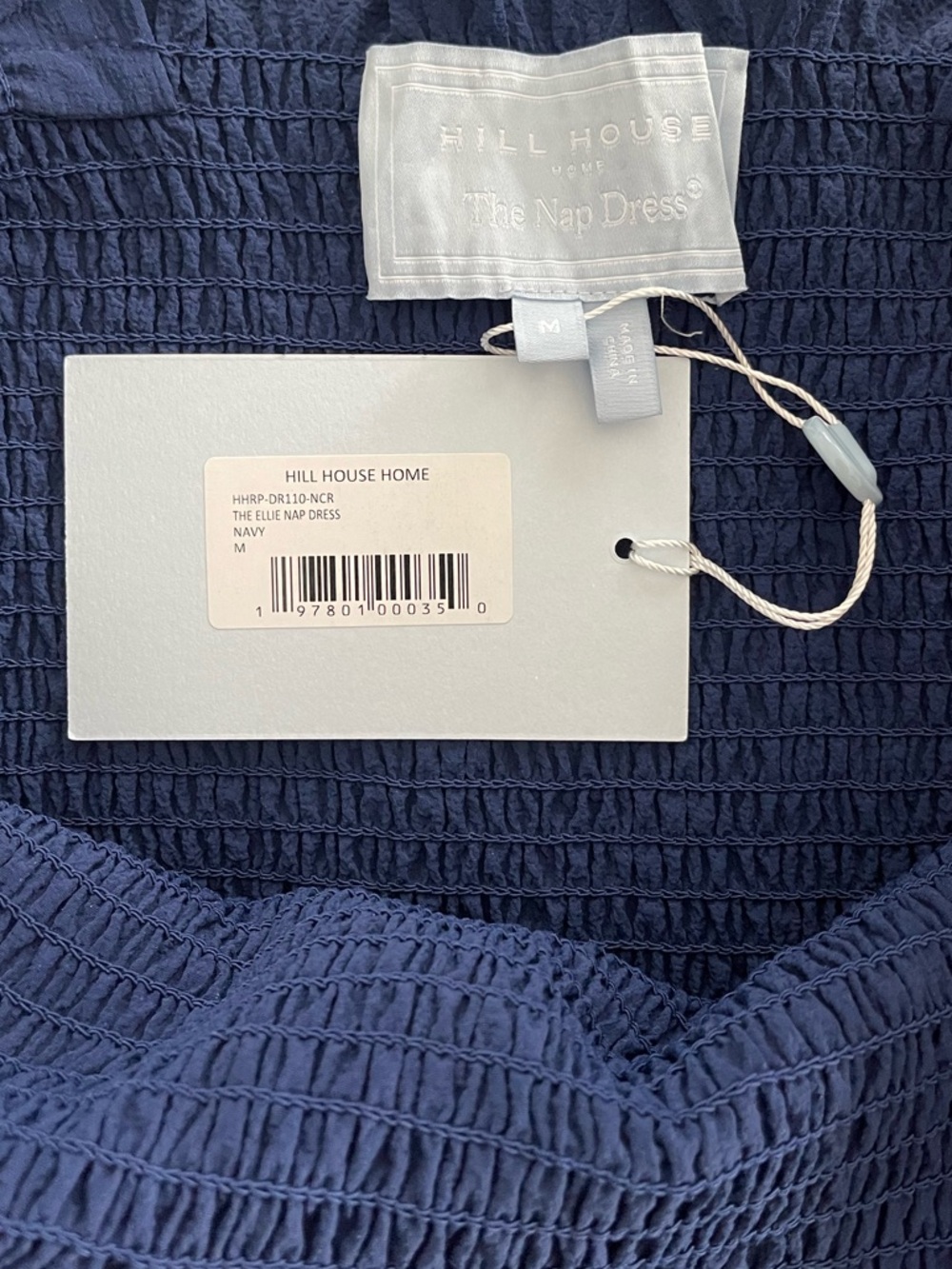 Hill House Ellie Nap Dress in Wrinkle Resistant Navy - Picture 4 of 5